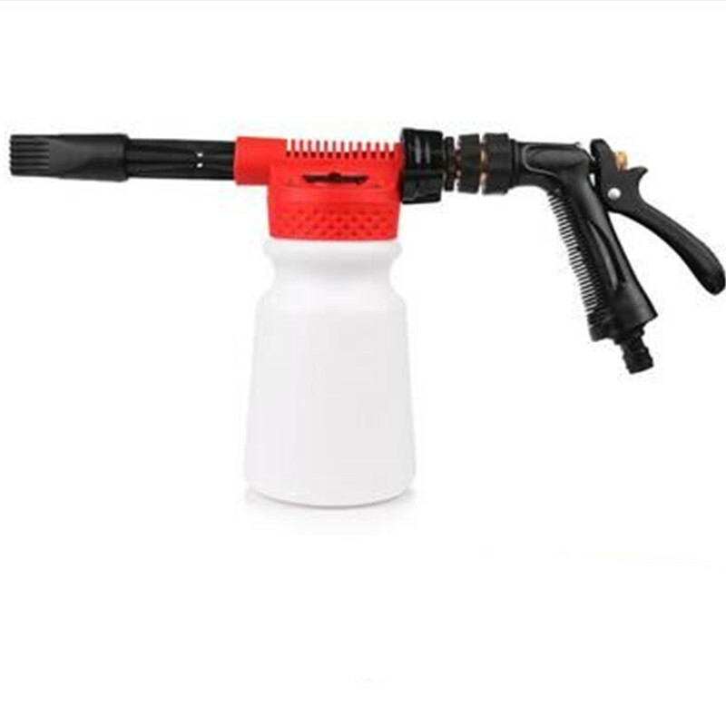 900ML Snow Foam Washer Gun Car Wash Soap Lance Cannon Spray Pressure Jet Bottle