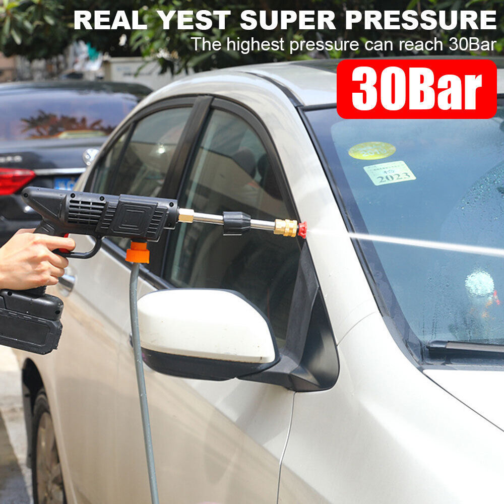 600W Electric High Pressure Water Spray Car Gun Portable Washer Cleaner Yard