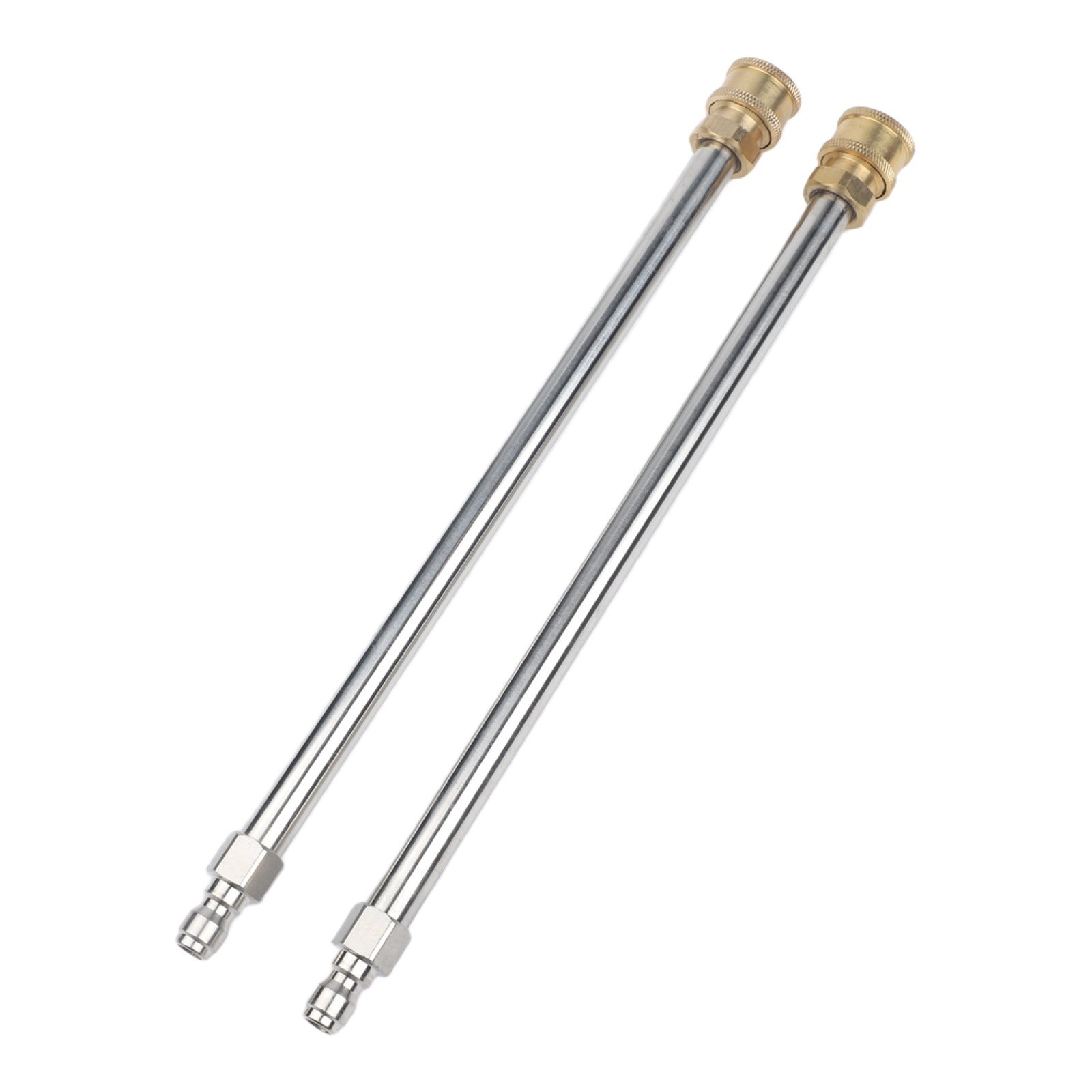 Efficient Cleaning Accessory Set 2PCS Extension Rods for High Pressure Use