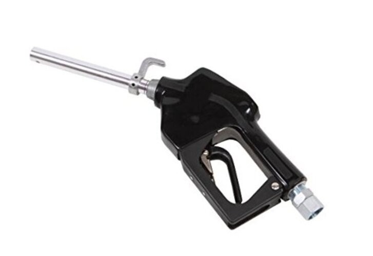 Automatic Fuel Nozzle with Built-In Swivel, UL Listed, 0.75 Inch NPT 16 GPM