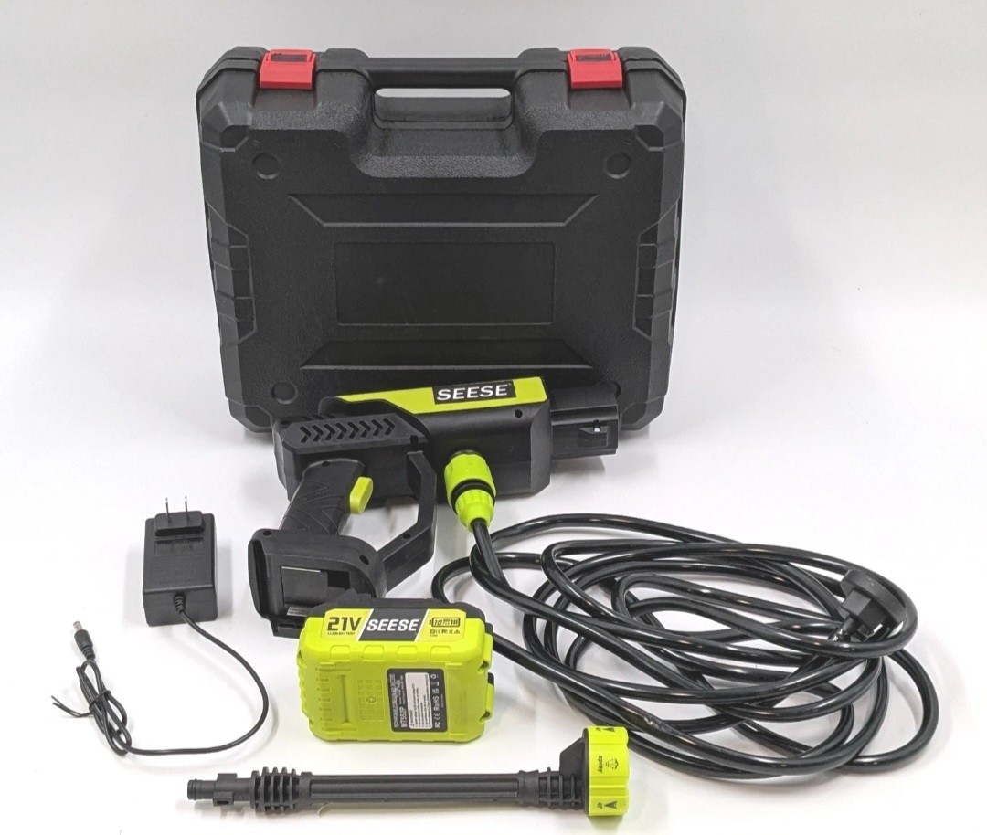 Seese Cordless Pressure Washer, 1500 PSI Portable Power Washer Brand New Unopen