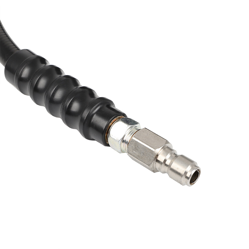 50FT 3/8″ Hot Water Pressure Washer Hose Rubber Power Washer Hose 4800 psi