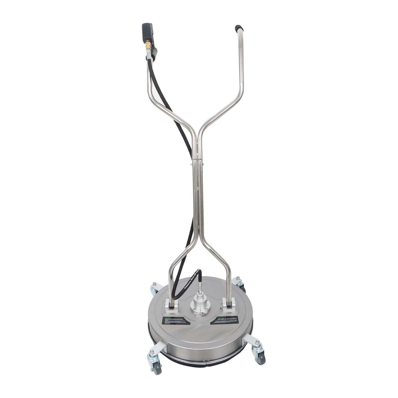 20″ 6000PSI Pressure Washer Surface Cleaner w/ Handles & Wheels Quick Connect