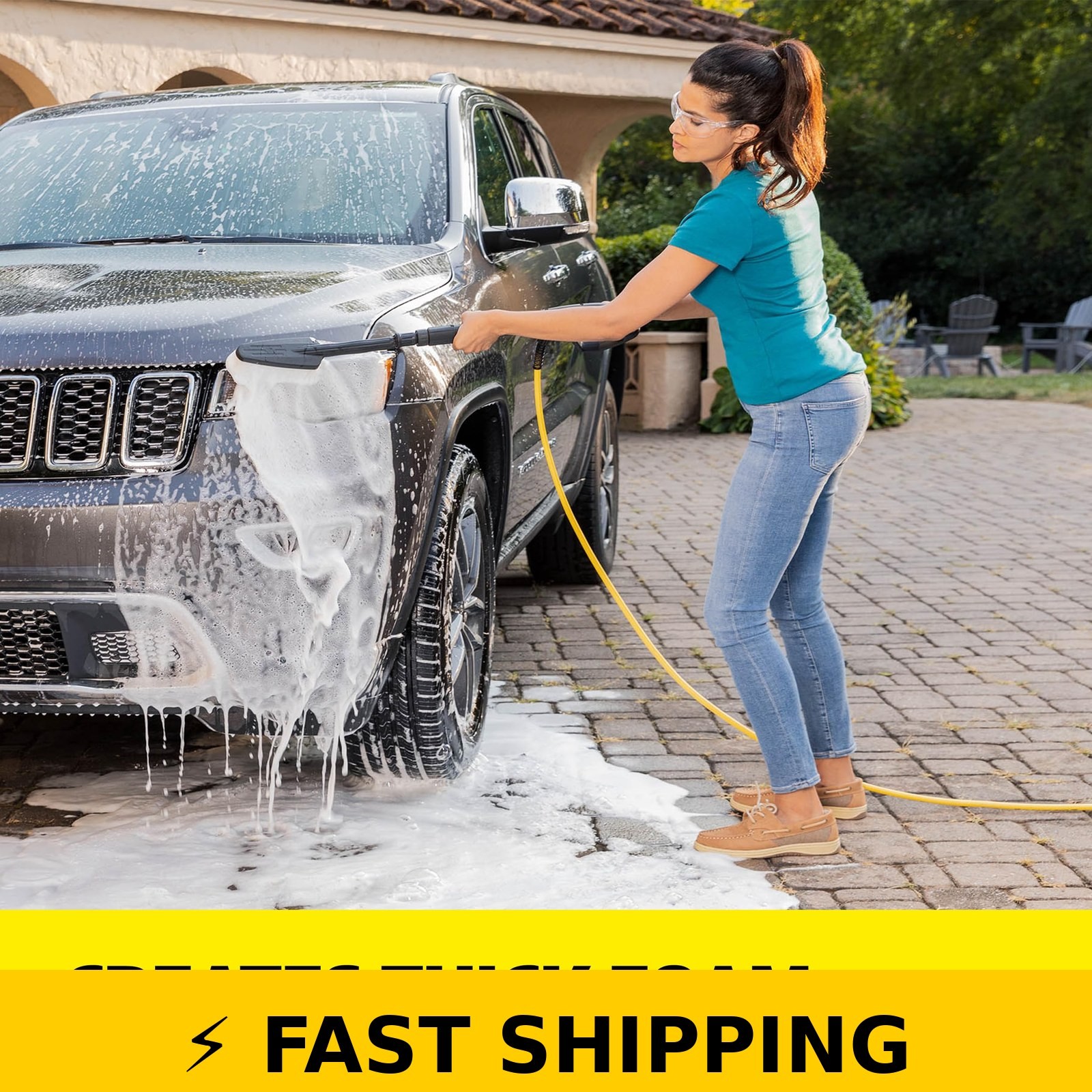 KÄRCHER Vehicle Wash and Wax Detergent – Cleans Cars, Bikes, Trucks