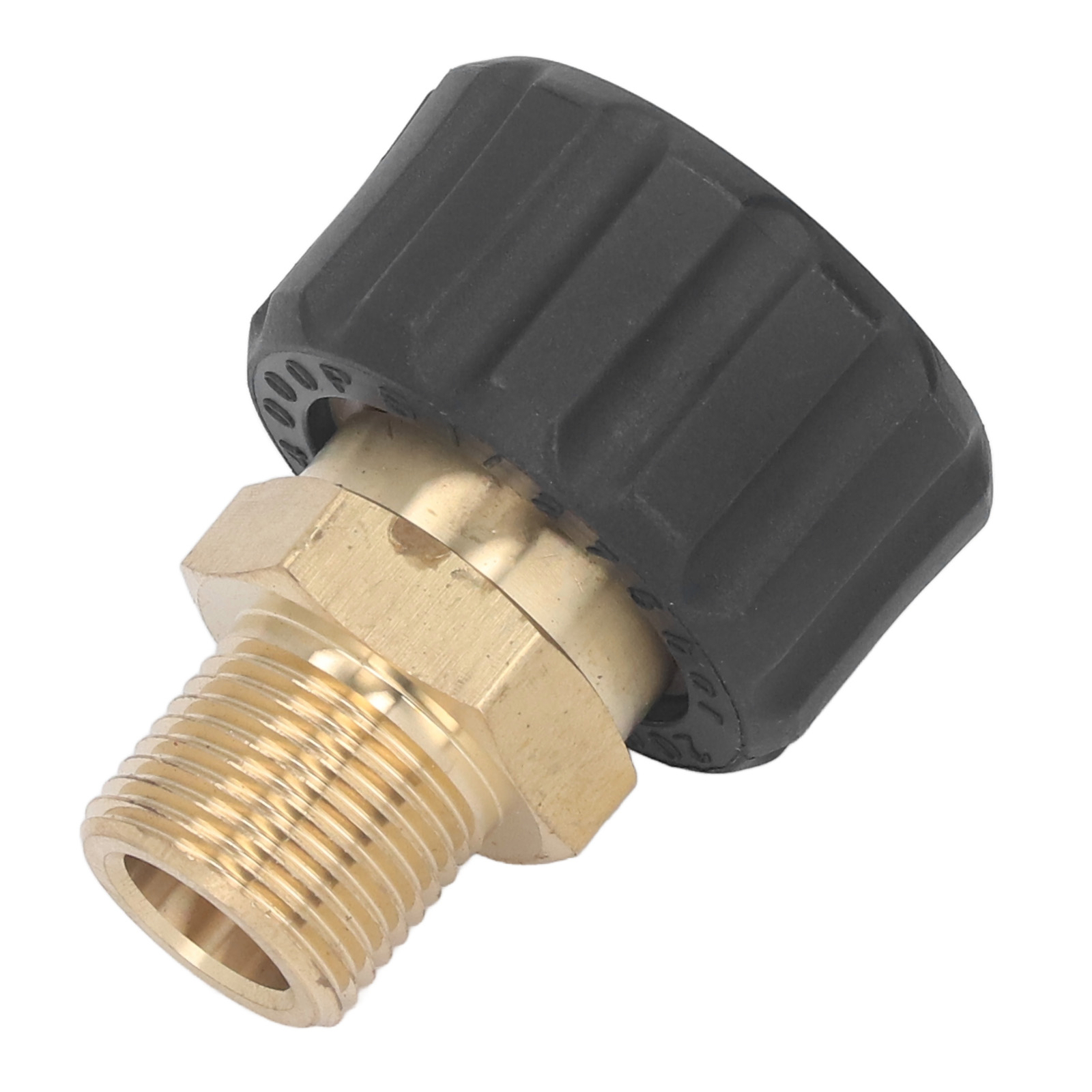(Male G3/8 To Female M22 14mm)Pressure Washer Adapter Hose Connector 5000PSI