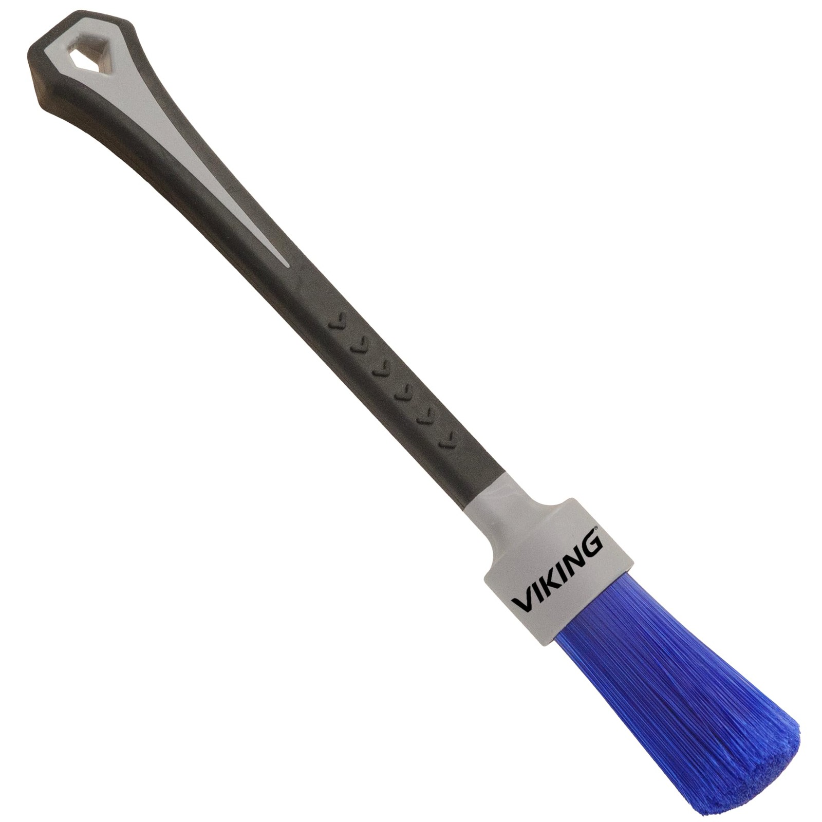 VIKING Cleaning Brush for Lug Nuts, Wheel Brush for Car Detailing Kit, Grey, 8.5
