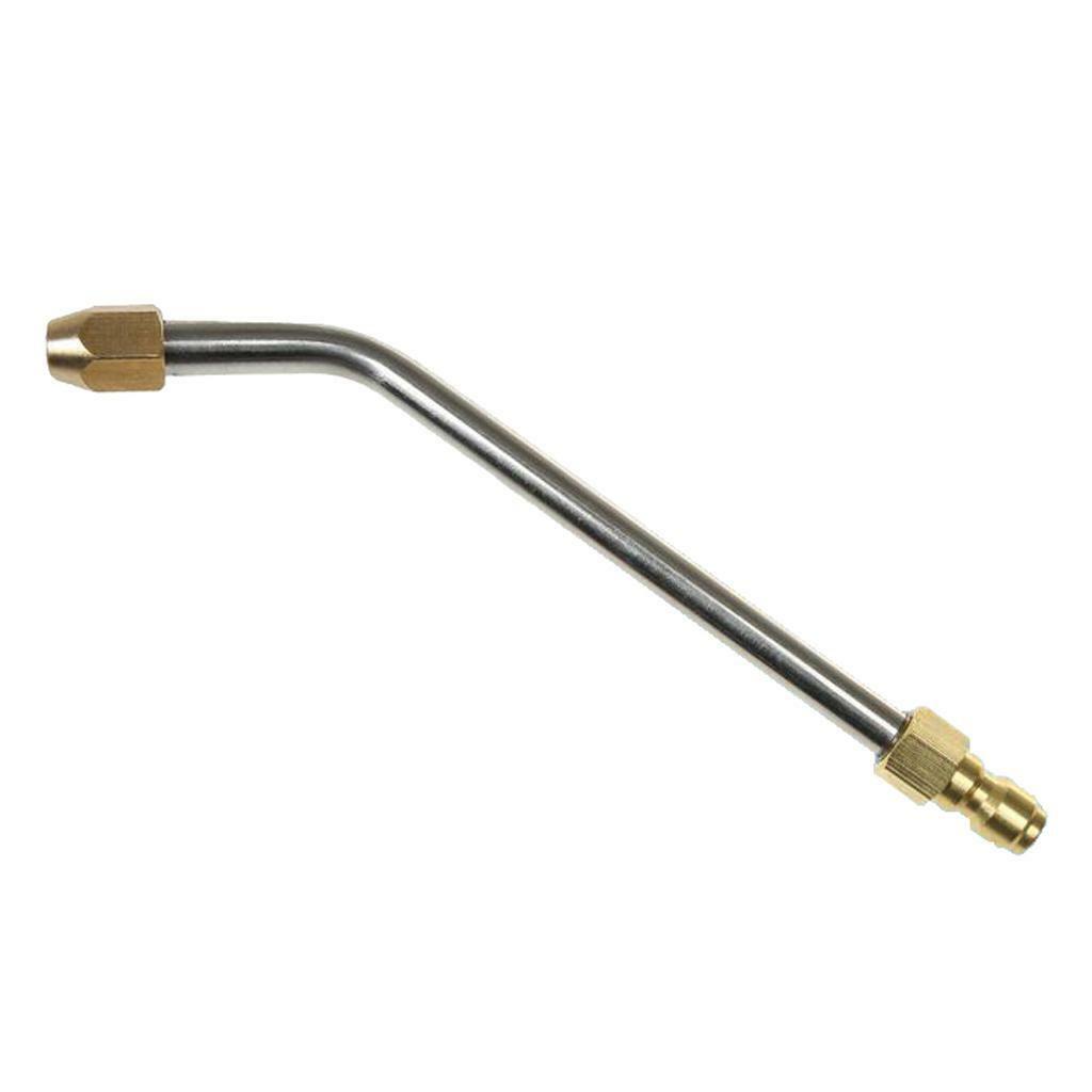 1/4” Pressure Washer Wash Nozzle Angled Lance Extension 20 cm