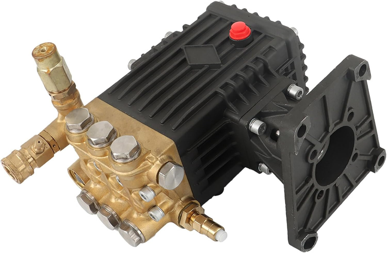 4400PSI 4GPM Pressure Horizontal Washer Pump 1In Shaft Power Washer Pump