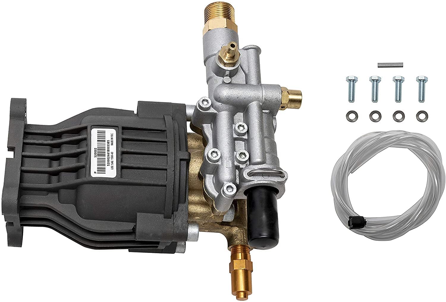 Replacement Pressure Washer Pump 3400 PSI 2.5 GPM 3/4 Inch Shaft for Gas Machine