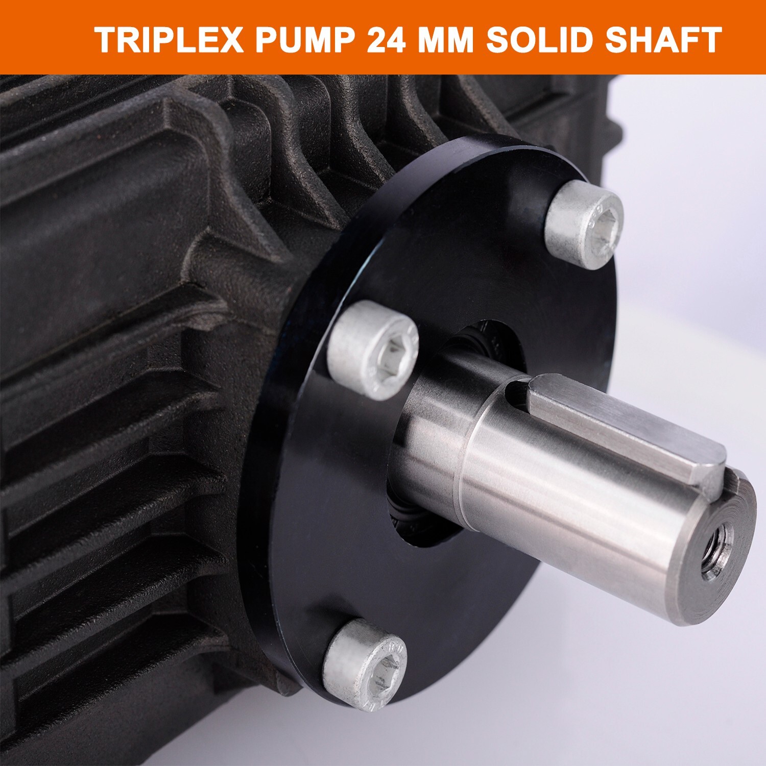Pressure Power Washer Pump 24mm Solid Shaft 3600 PSI 4.0 GPM 10 HP Belt Drive