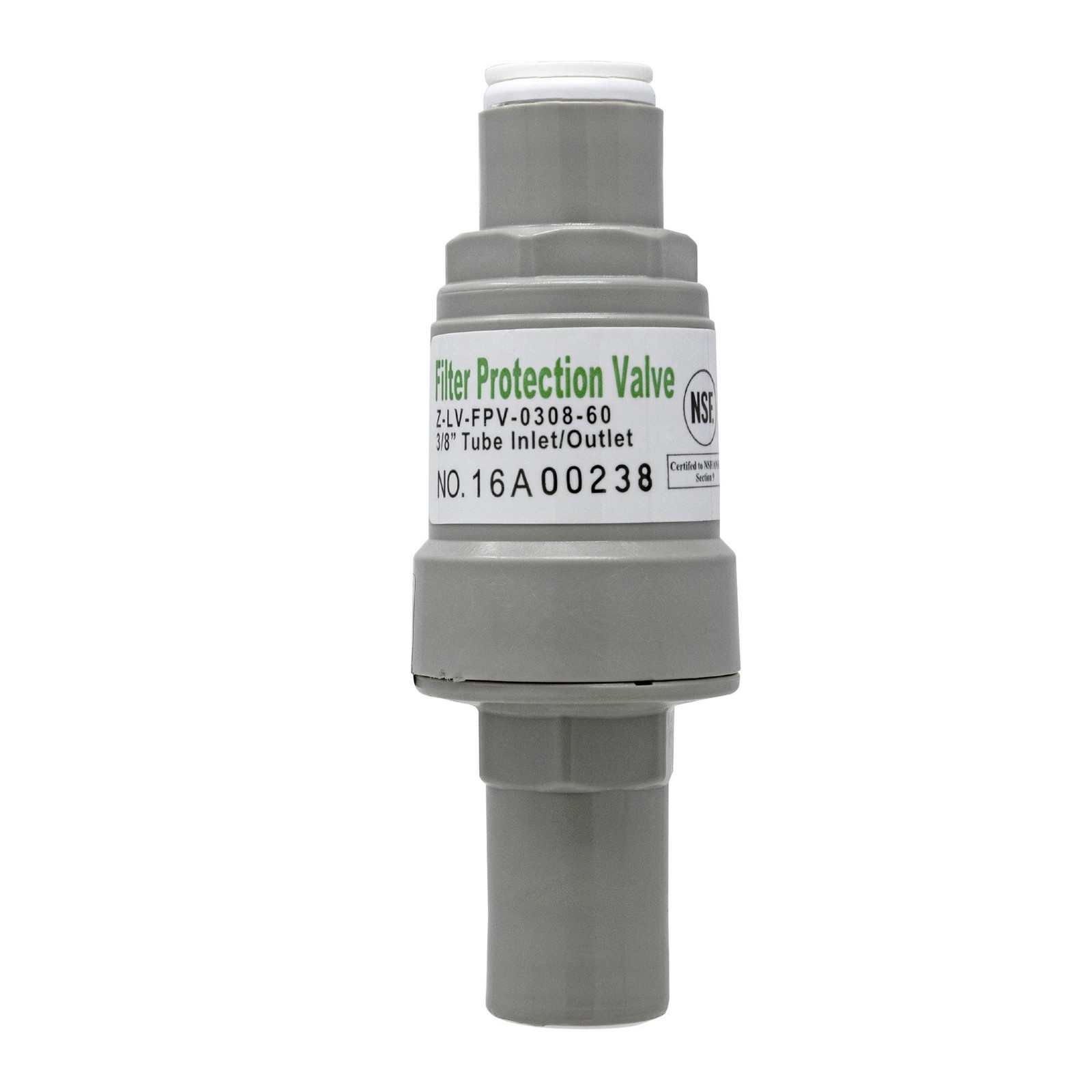 Quick Connect Pressure Regulator. 3/8″ QC. 60 PSI. Certified by NSF.