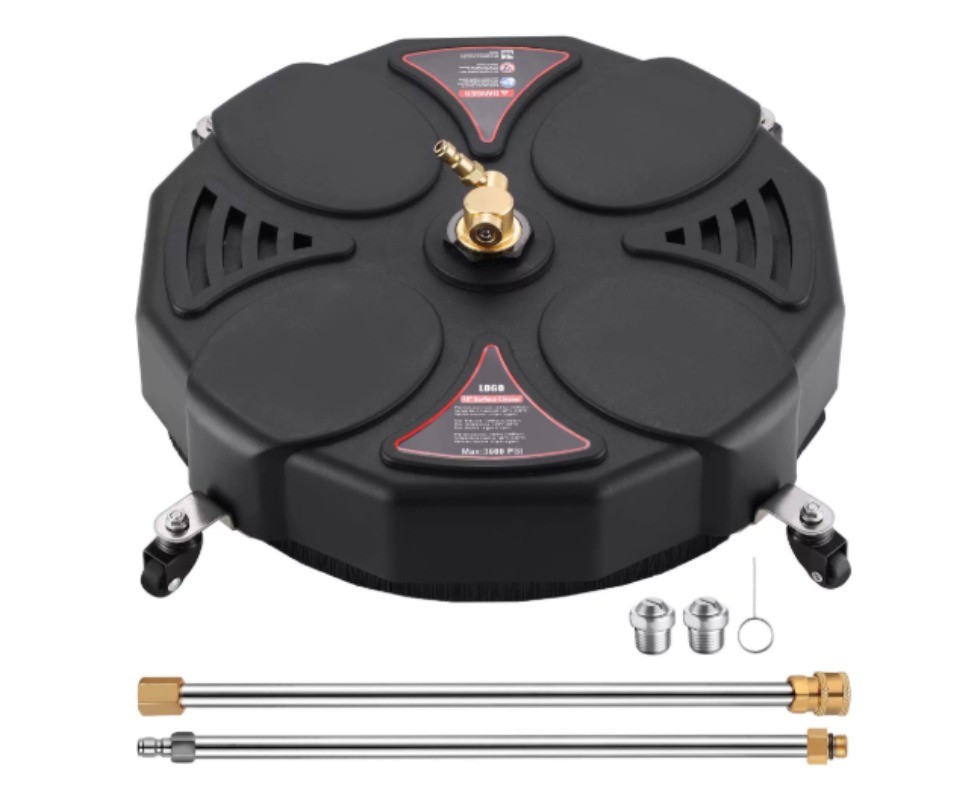 Round Scrubbing Disc—Multifunctional Road and Yard Cleaner Accessory
