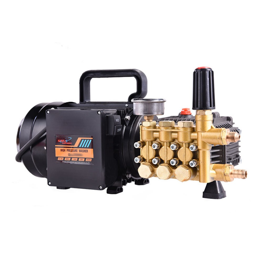 220V Copper Electric High Pressure Washer Pump Car Cleaning Machine 7Mpa 13L/min