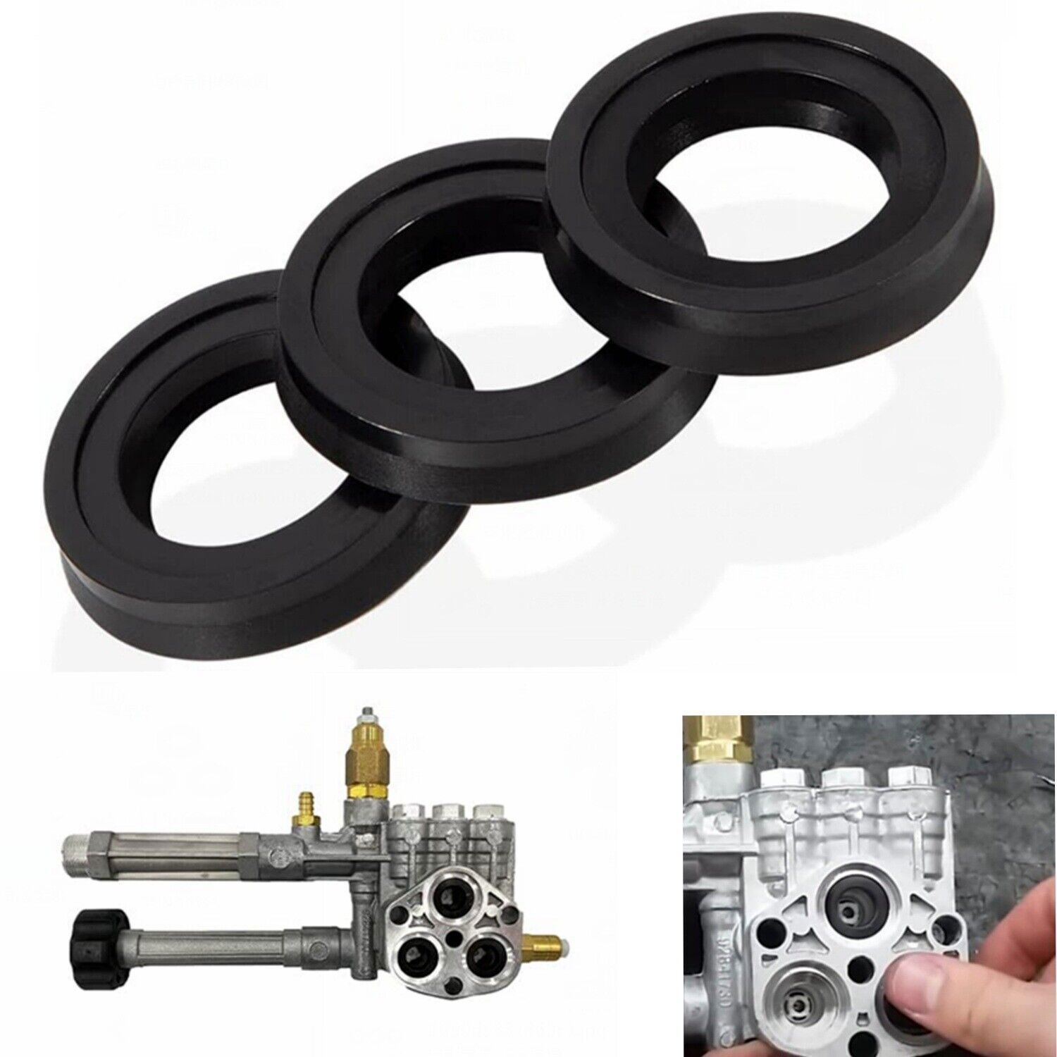 For Annovi Reverberi RMW2G24 Water Seal Repair Kit AR42122 Pressure Washer Pump