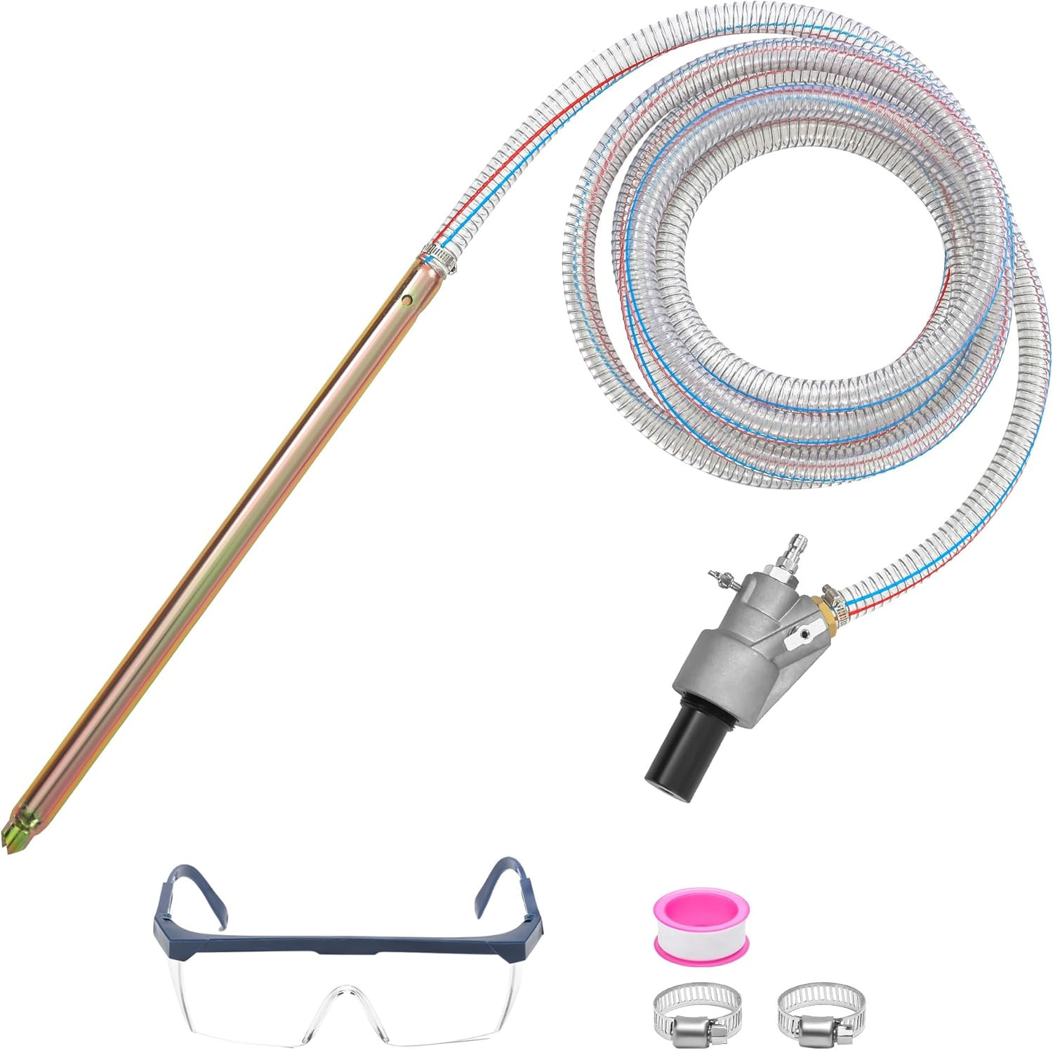 Pressure Washer Sandblasting Kit, 5000 PSI Wet Sand Blaster for Pressure Washer,