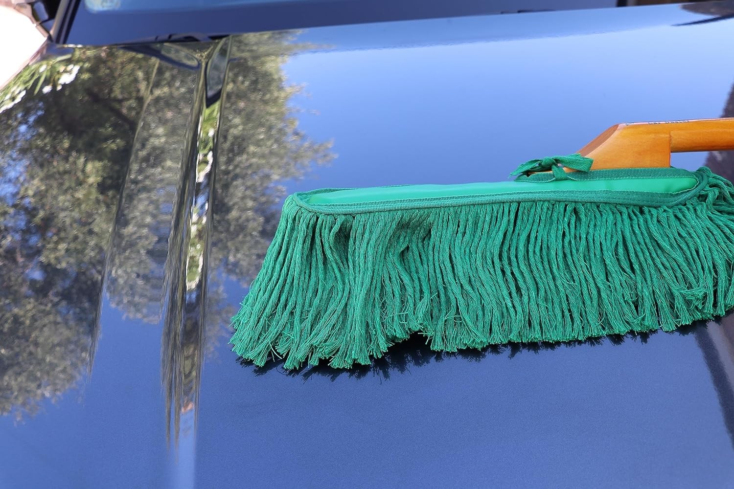 California Car Duster 2-Piece Detailing Combo Kit with Wood Handles 66442