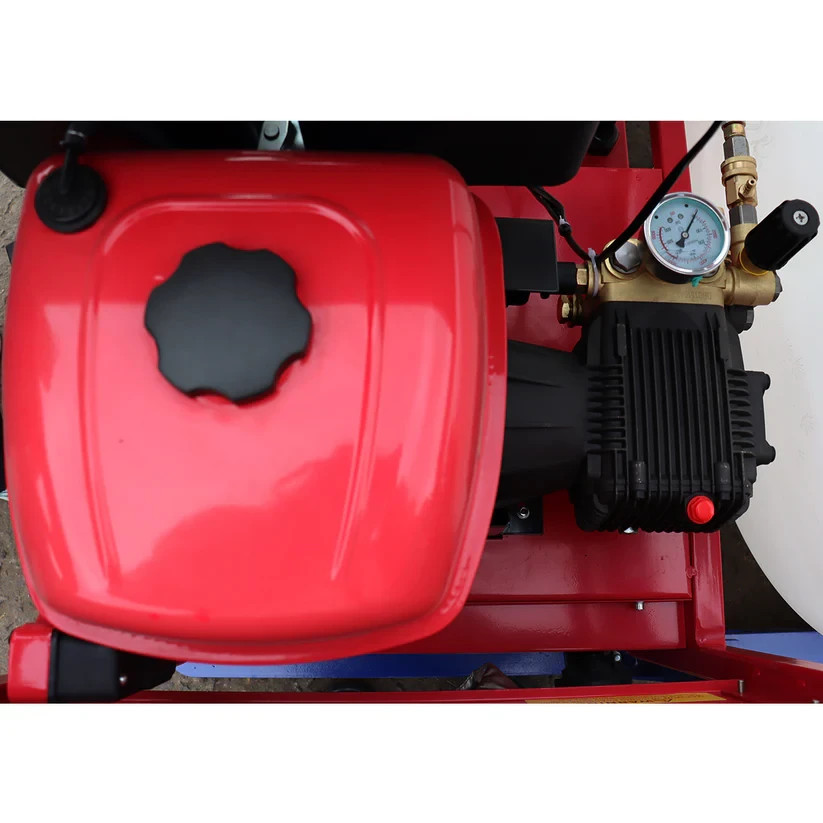Greatbear Industrial 4000PSI Hot Water Pressure Washer with 436 Gal Water Tank