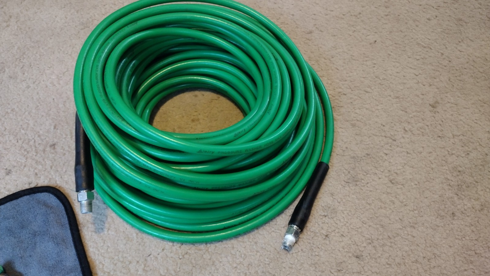 Pressure Washer Sewer Jetter Kit – 50Ft X 1/4″ Hydro Drain Jetter Cleaner Hose