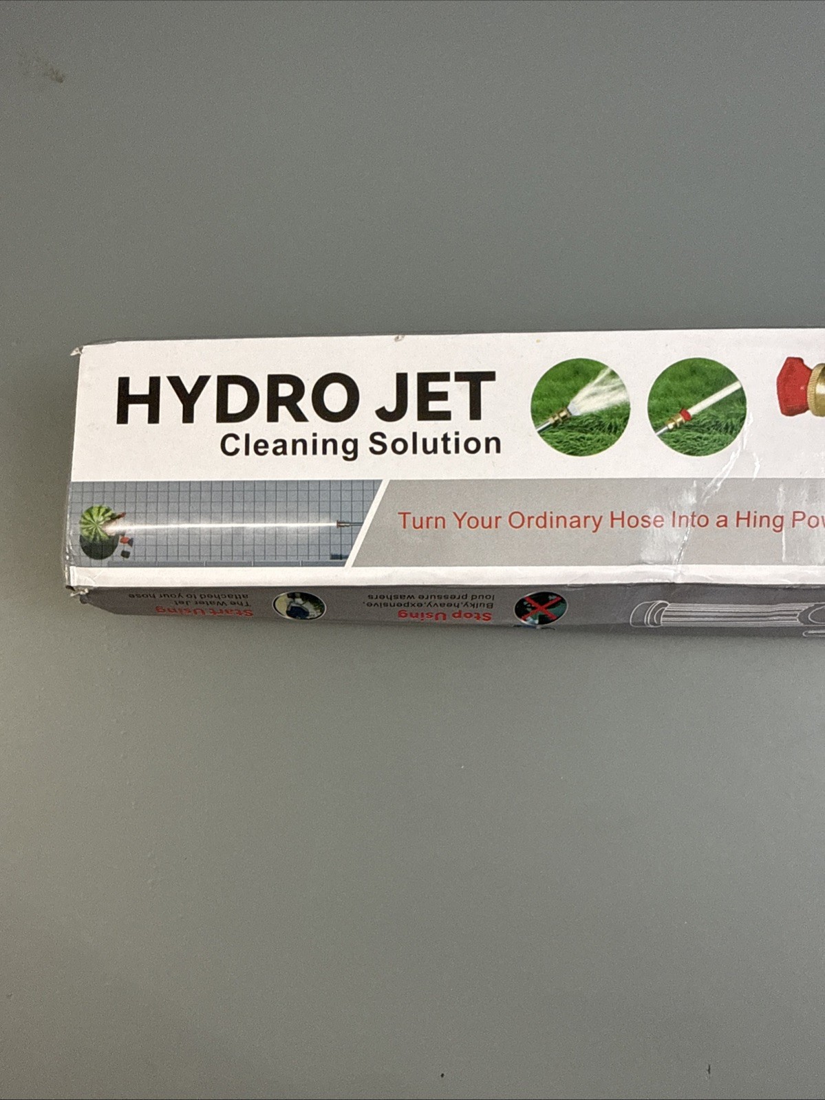 Hydro Jet Cleaning Solution Power Washer Wand, High Pressure Wand 2 Nozzle NIB