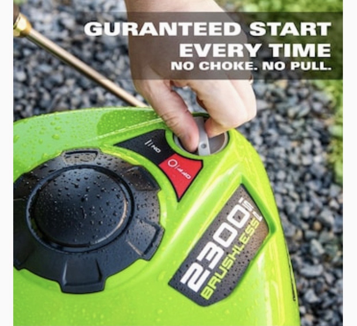 💦FREE SHIP💦Greenworks Pro 2300-PSI💥1.2 to 2.3-GPM Electric Pressure Washer
