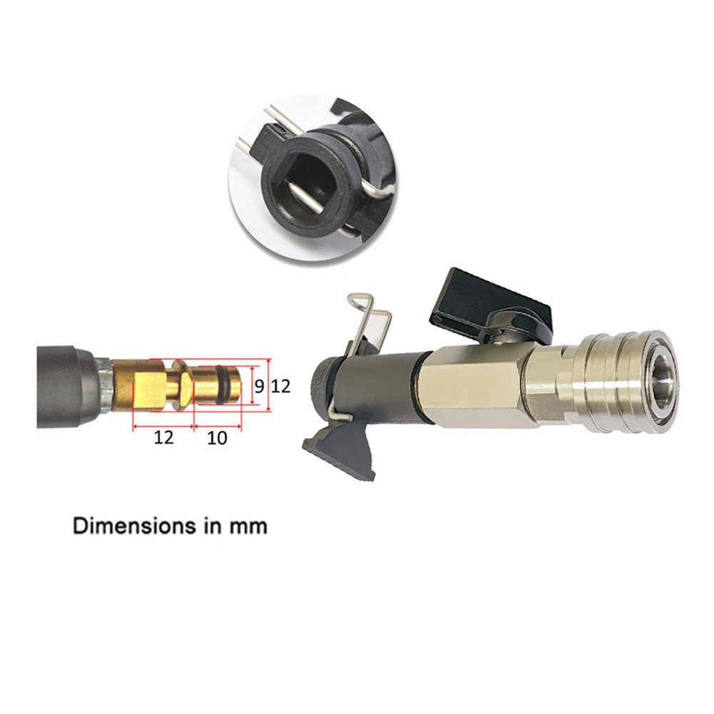 Plastic And Stainless Steel Pressure Washer Connector Hose Quick Connect