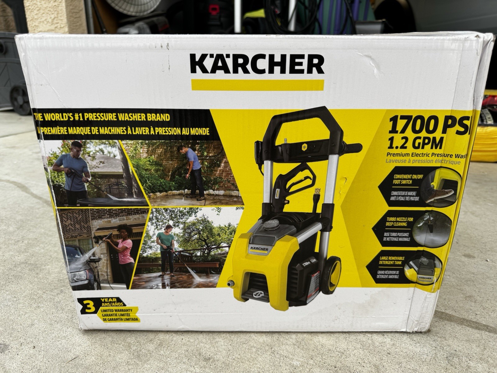 Brand New Karcher Pressure Washer 1700 Psi