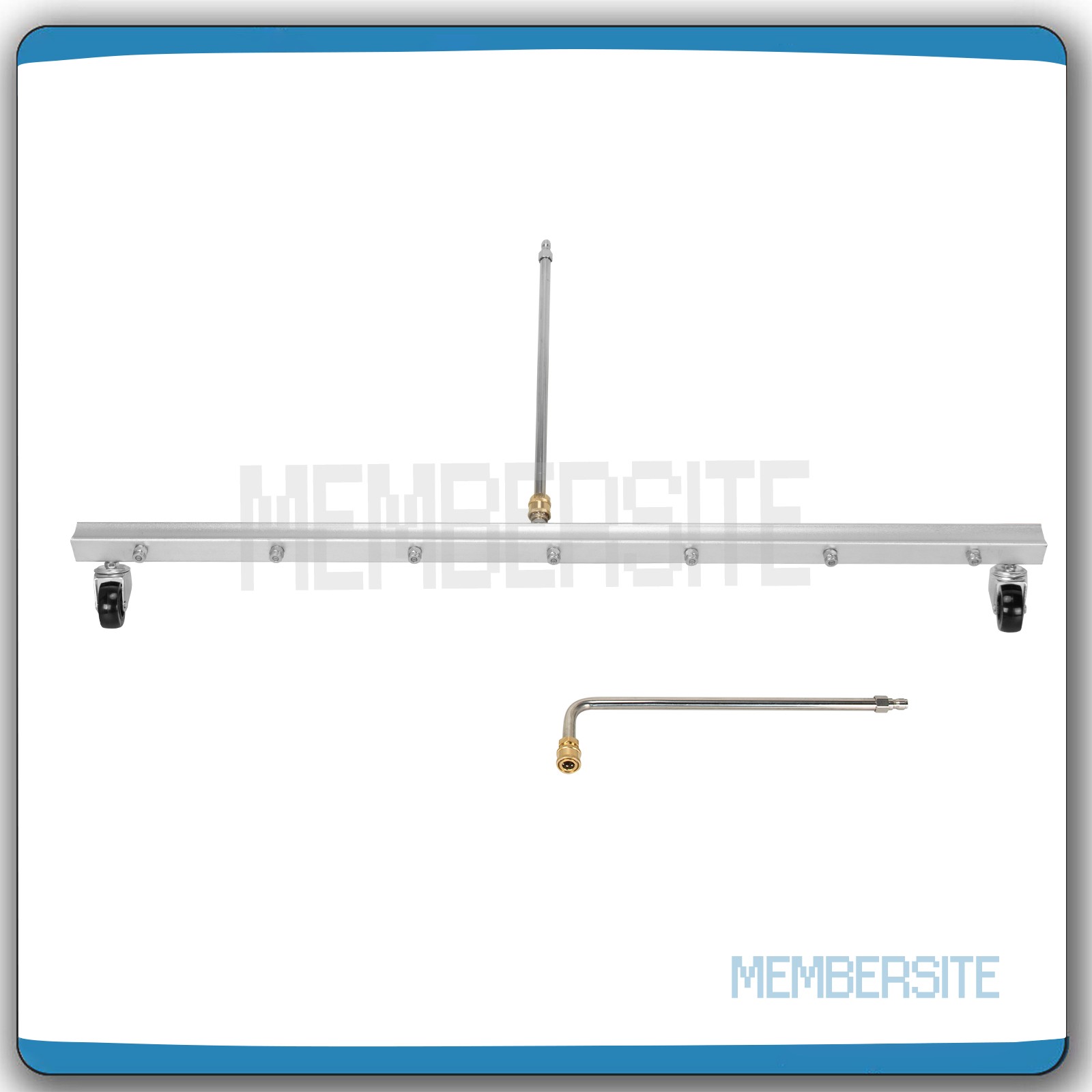 39.37″ Pressure Washer Undercarriage Cleaner Surface Car Chassis Washer 4000 PSI