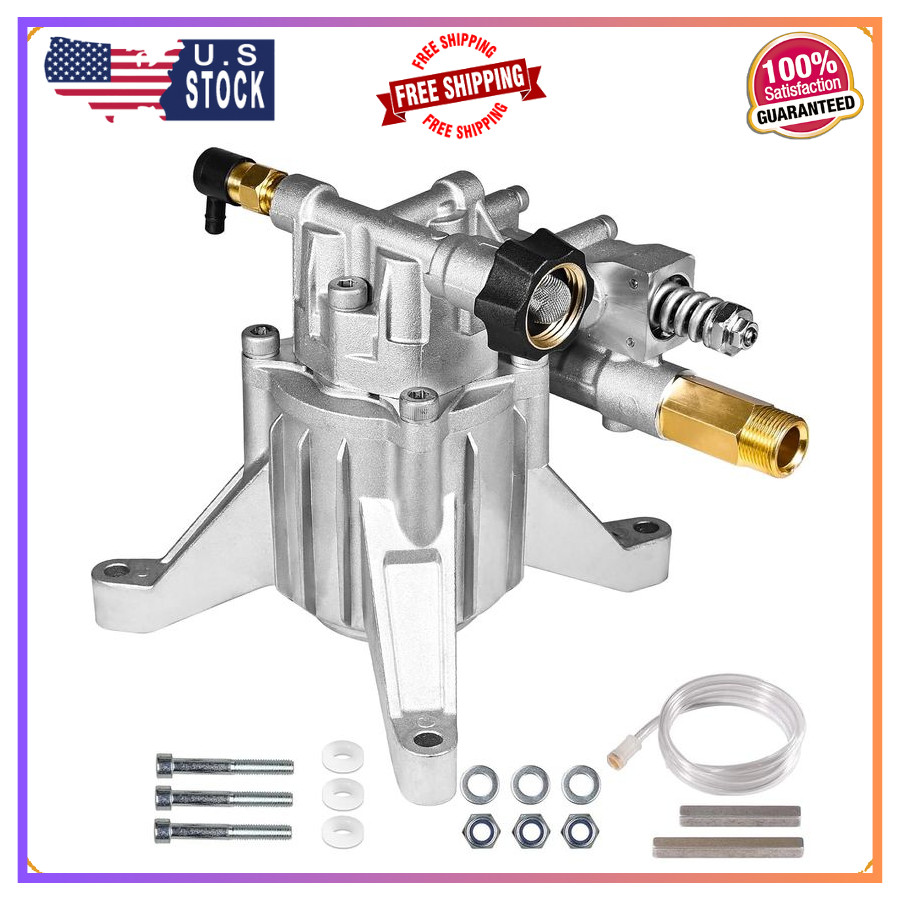 YAMATIC 7/8″ Shaft Vertical Pressure Washer Pump, 3000 PSI, 2.5 GPM Replacement