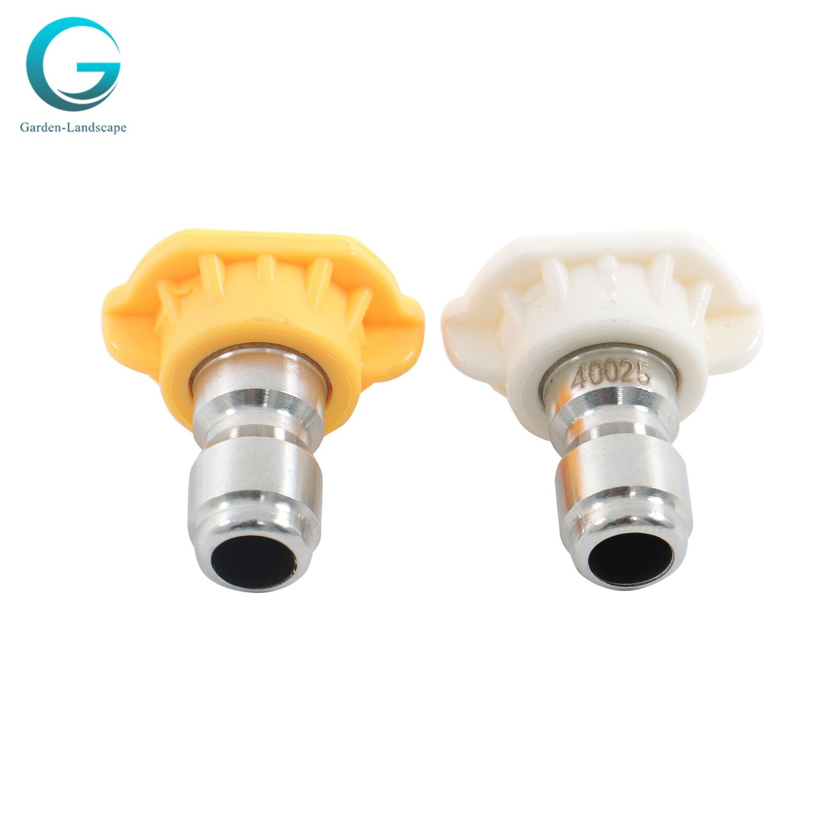 3600 Psi 1/4 Inch Rotating Turbine Nozzle Set High Pressure With 5 Spray Nozzles