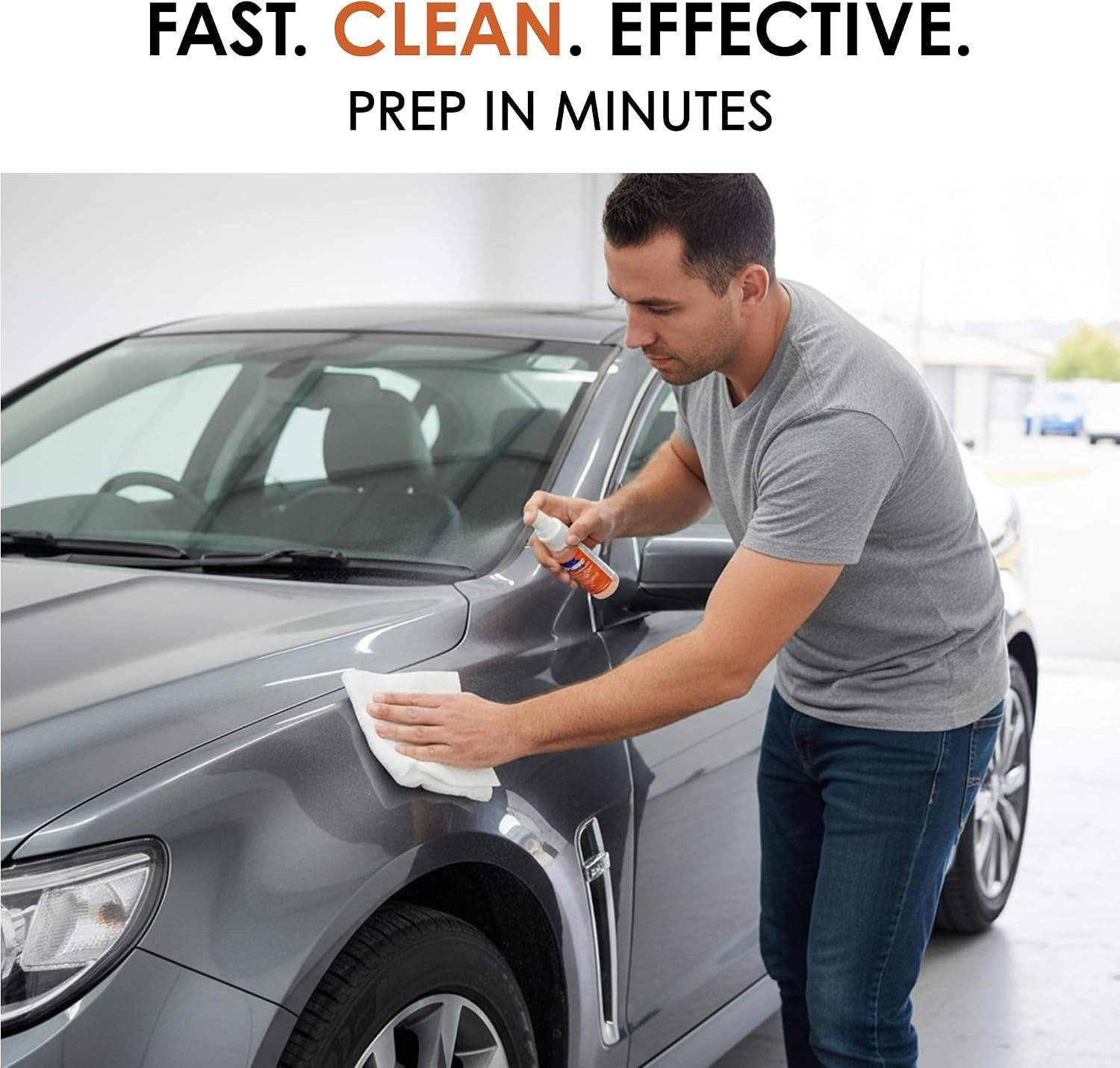 Compact 4 oz Rapid Prep Cleaner | Non-Flammable Solution for Vinyl Applications