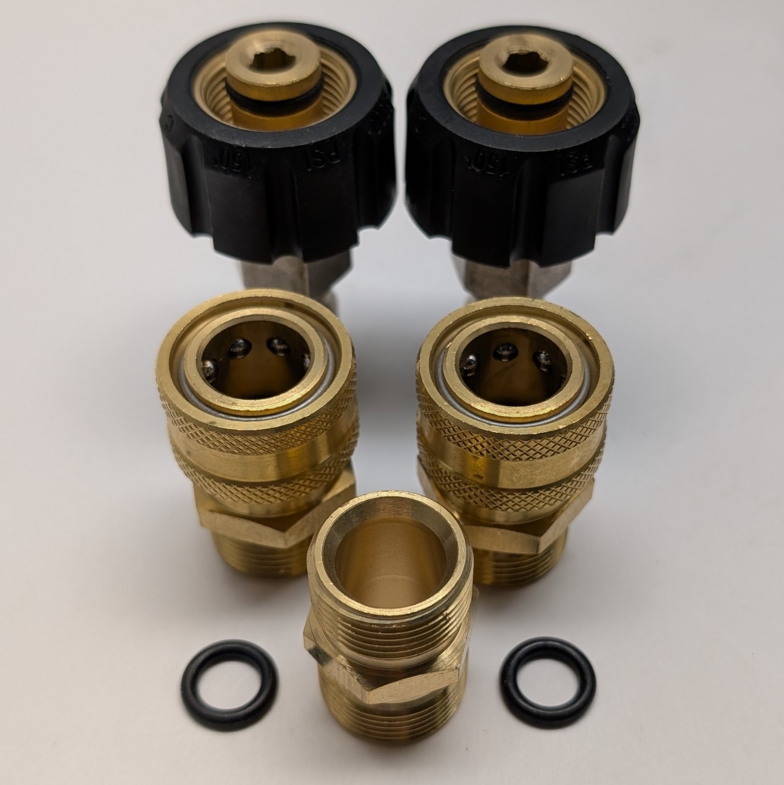 RIDGE WASHER Pressure Washer Hose 50 FT, 1/4 Inch for Most with M22 14mm Fitting