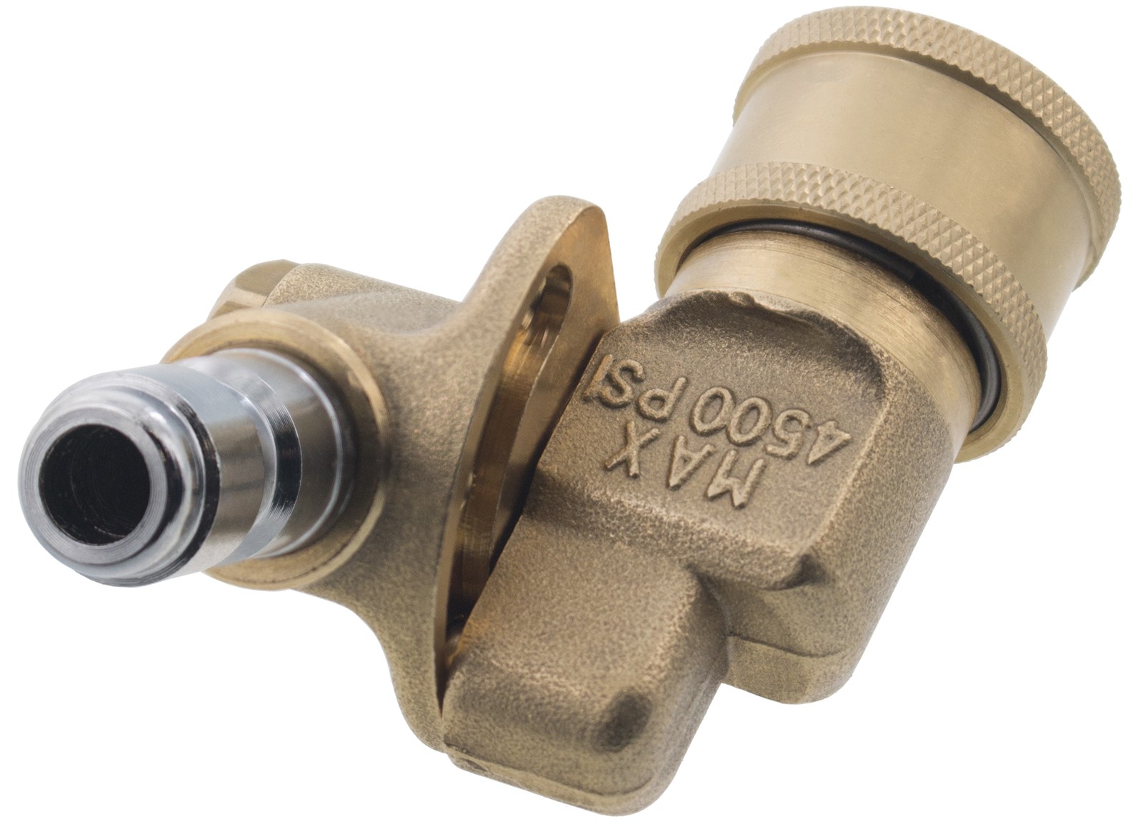 Erie Tools Pressure Washer Pivoting 1/4″ Quick Connect Coupler 4500 PSI