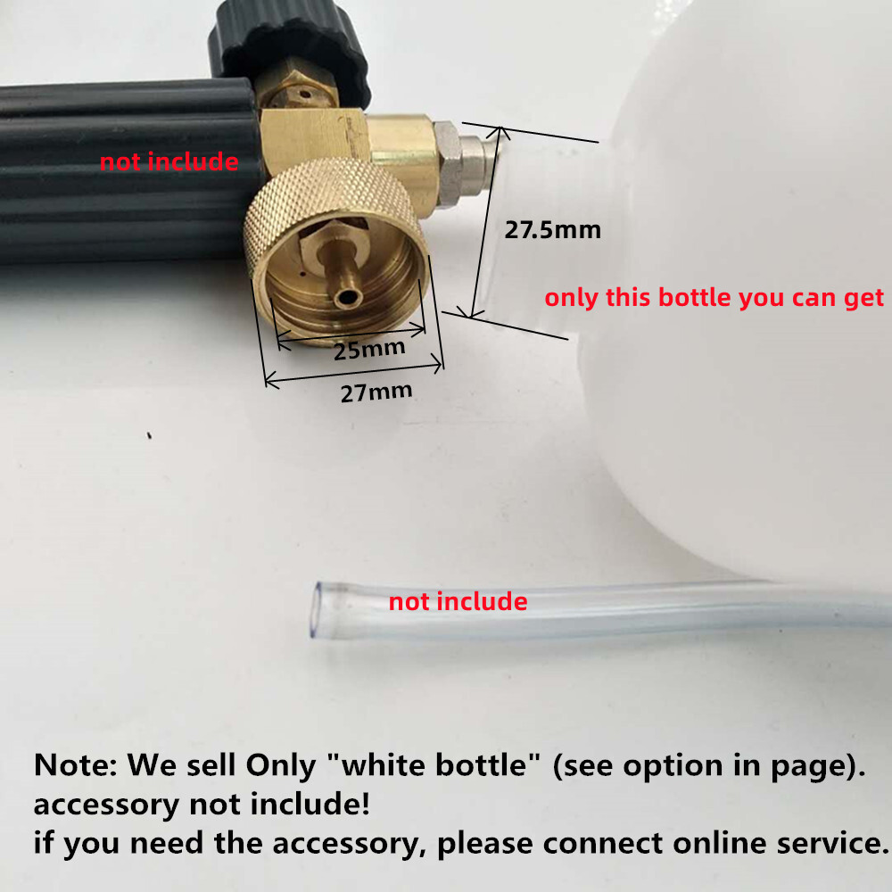 Replacement Snow Foam Soap Lance 1L Pressure Washer Gun Part Spray Bottle Cannon