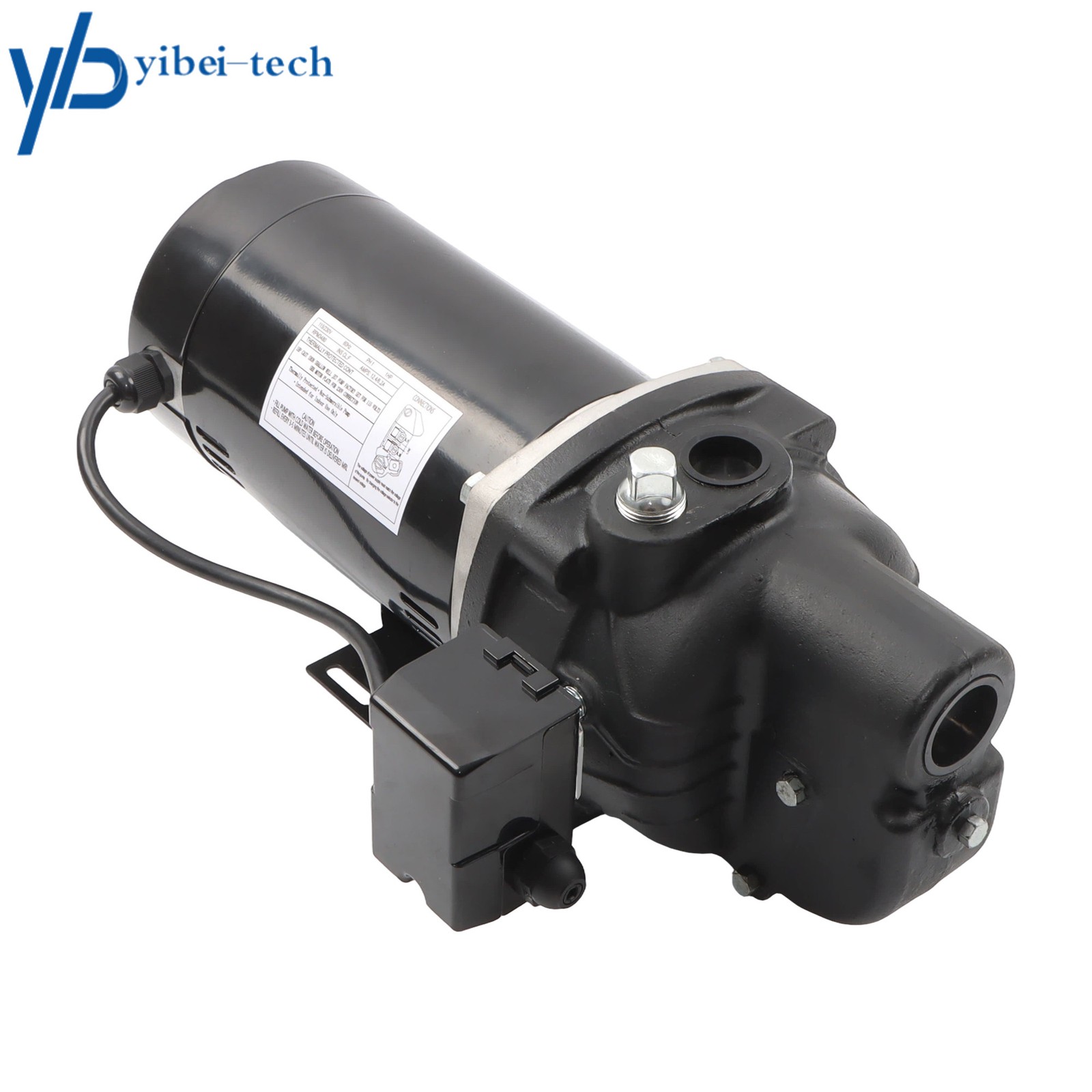 Cast Iron SWS100 1 HP 510 GPH Shallow Well Jet Pump for Wells up to 25 ft