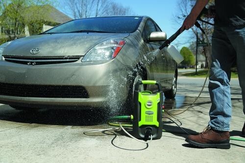1600 PSI 1.2 GPM 13 Amp Corded Electric Pressure Washer Light Compact Cleaner