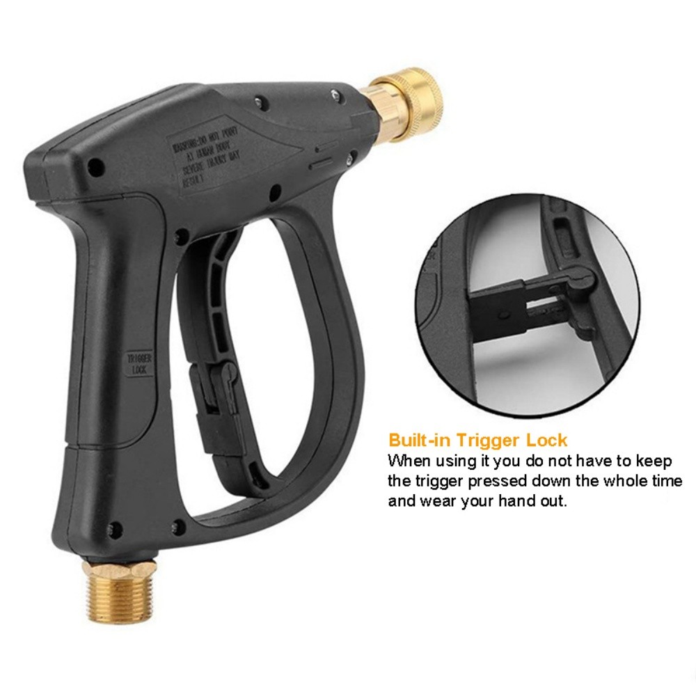 Foam Cannon for Pressure Washer with Dual-Connector&Short Pressure Washer Gun…