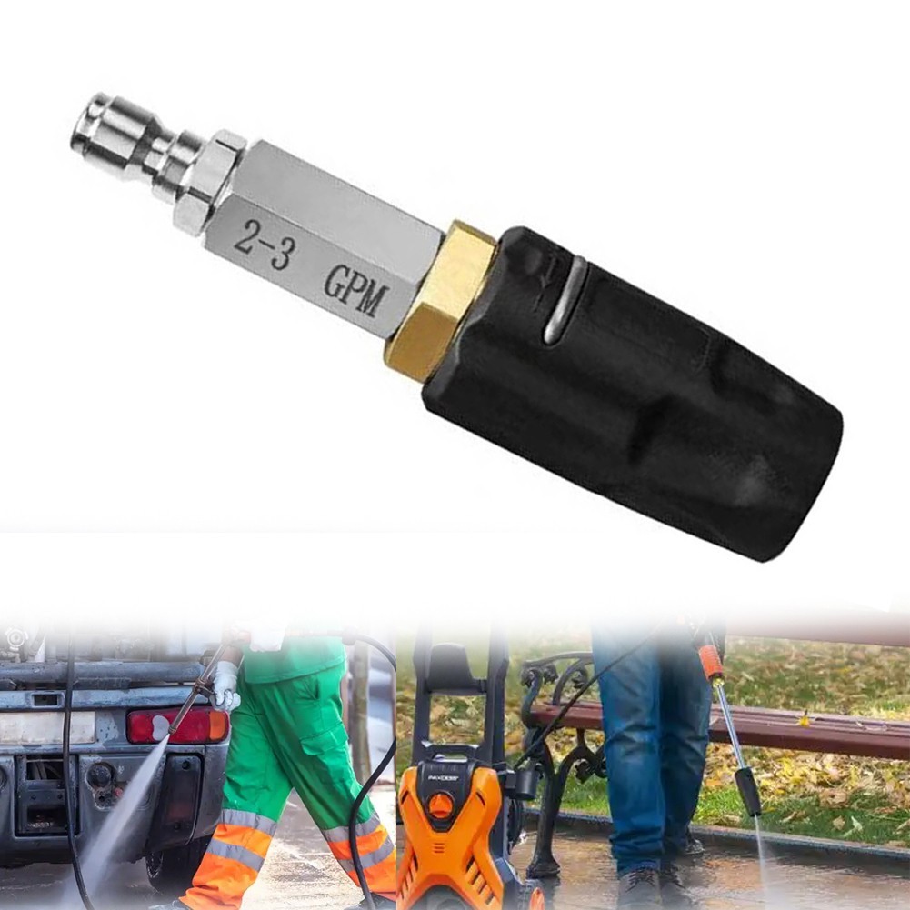 Quick Adjustment Soft Wash Nozzle Downstream Flow Design Compatible With 2-3 GPM