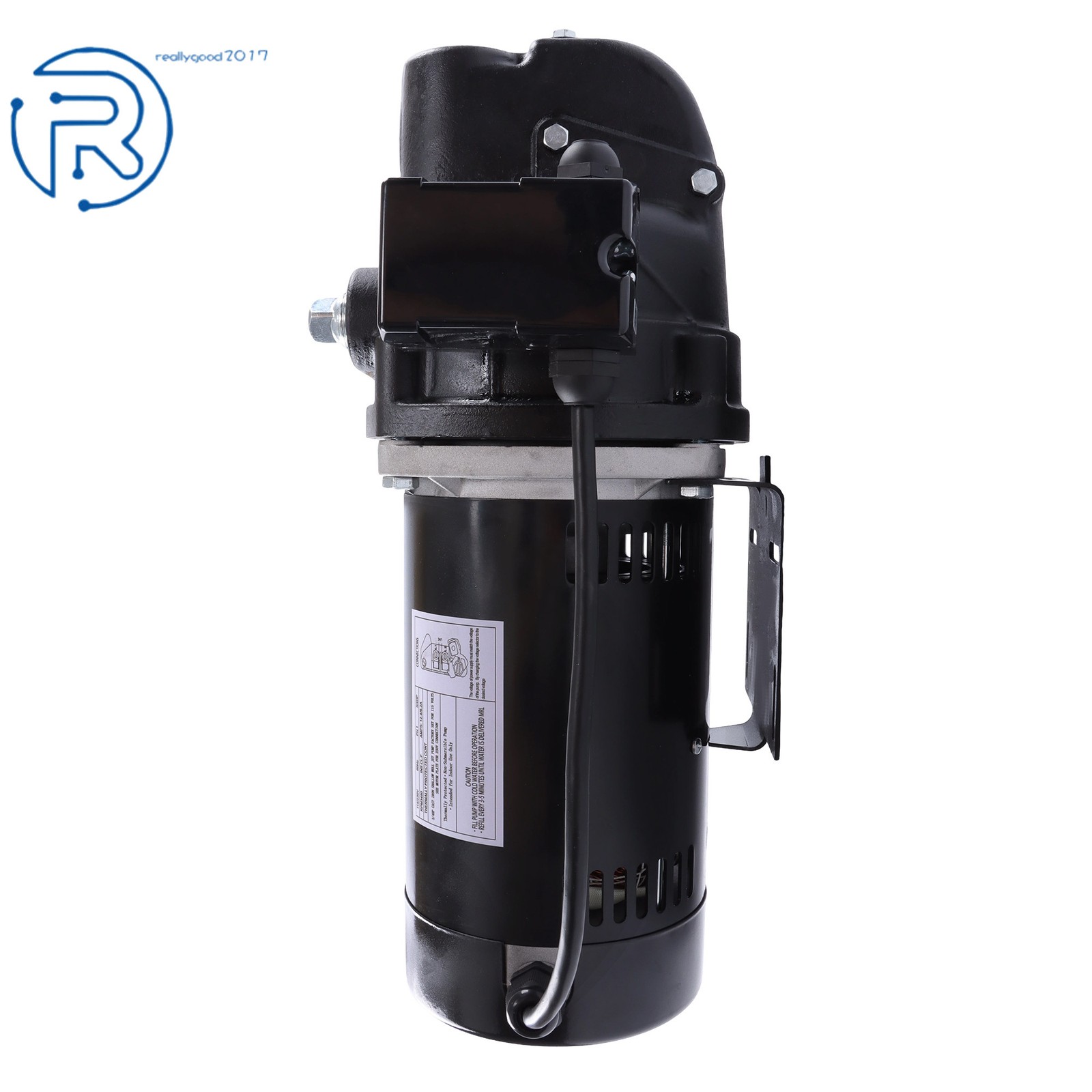 3/4 HP Heavy Duty SWS75 Shallow Well Jet Pump Up to 510 GPH 115/230V 3480RPM