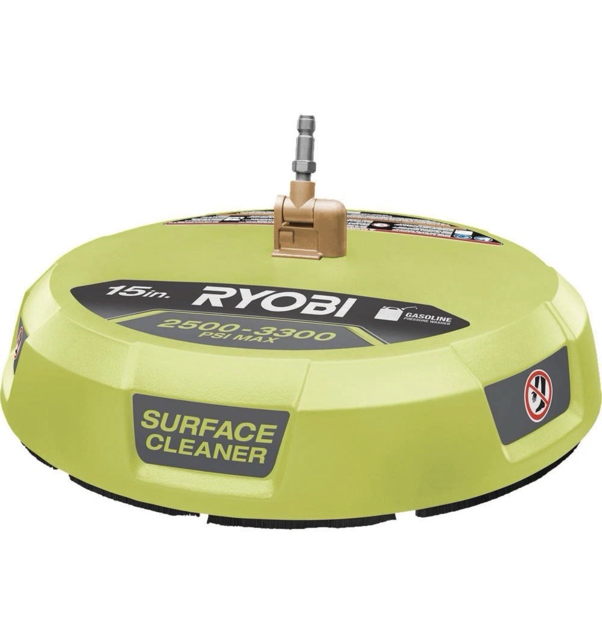 RYOBI Green 15 Inch Surface Cleaner for Gas Pressure Washer RY31SC01 3300 Psi