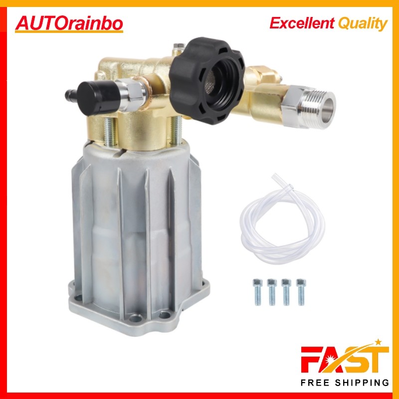 RMV2.5G30 PRESSURE WASHER PUMP For AXIAL 2.5GPM 3000 PSI 3400 RPM 3/4″ SHAFT