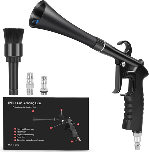 Car Cleaning Gun, High Pressure Blow Gun for Detailing, Quickly…