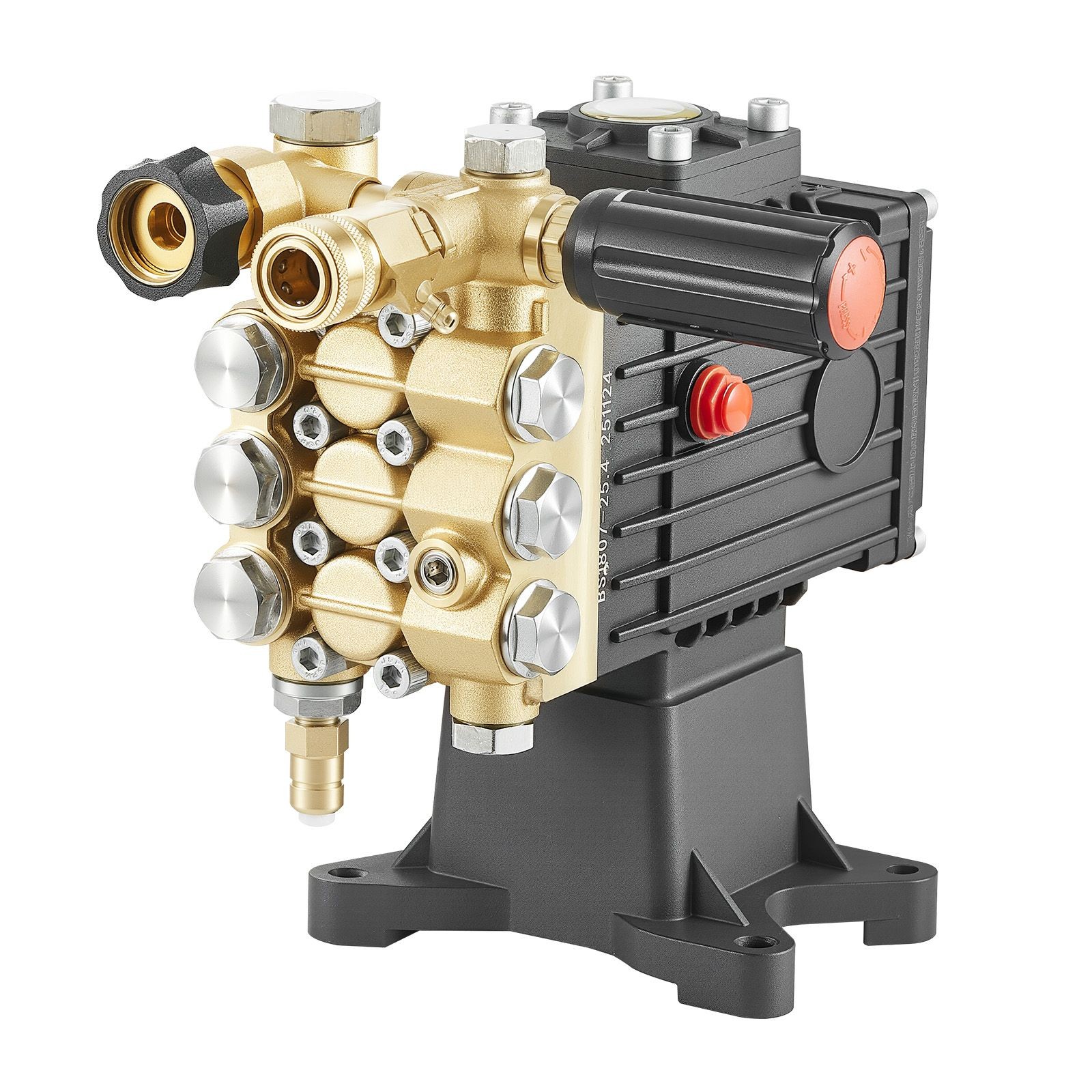 3600 PSI 3.7 GPM Pressure Washer Pump, 1in Shaft Triplex for Simpson MorFlex