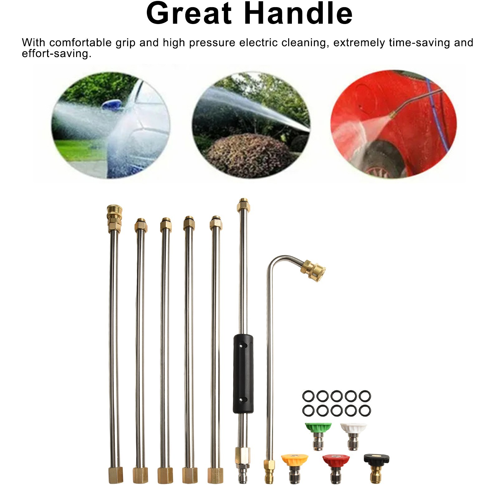 Powerful Gutter Cleaning Tool for Pressure Washer Long lasting Durability