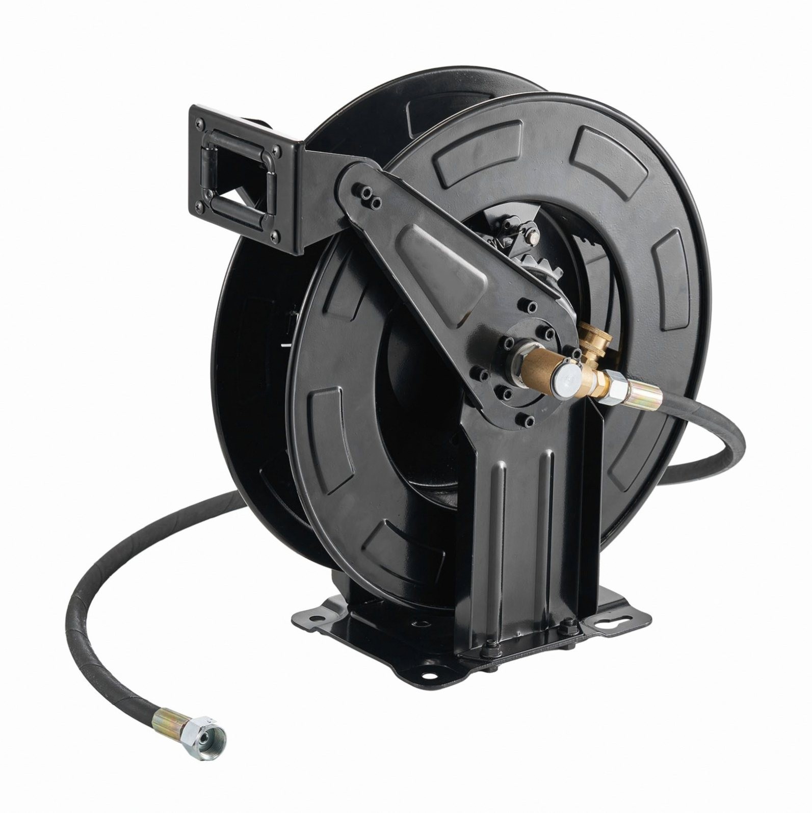 Pressure Washer Hose Reel 50ft 3/8in Auto-Rewind 4000PSI
