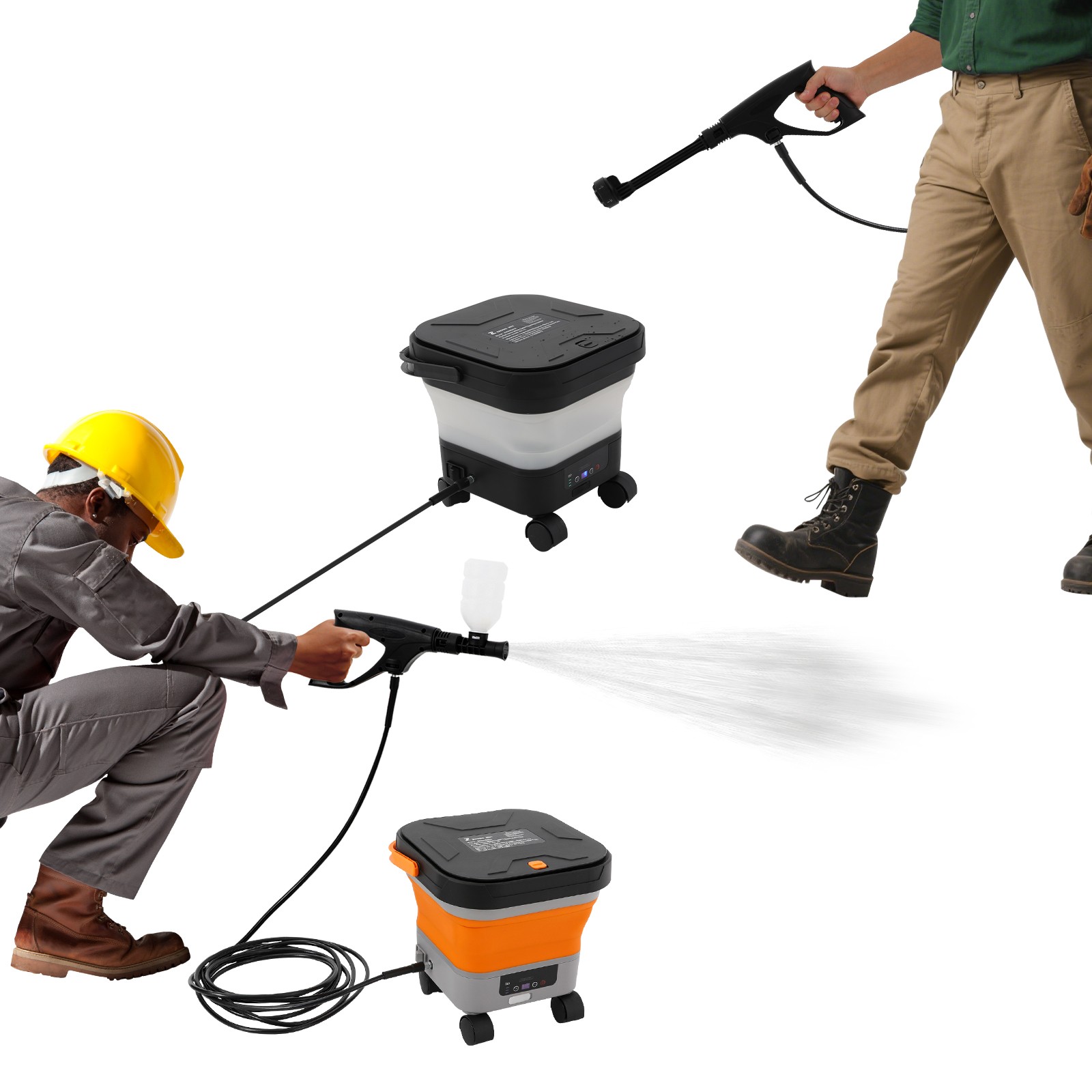 Multifunction Pressure Washer Portable Foldable Sprayer Washer Car Wash Machine