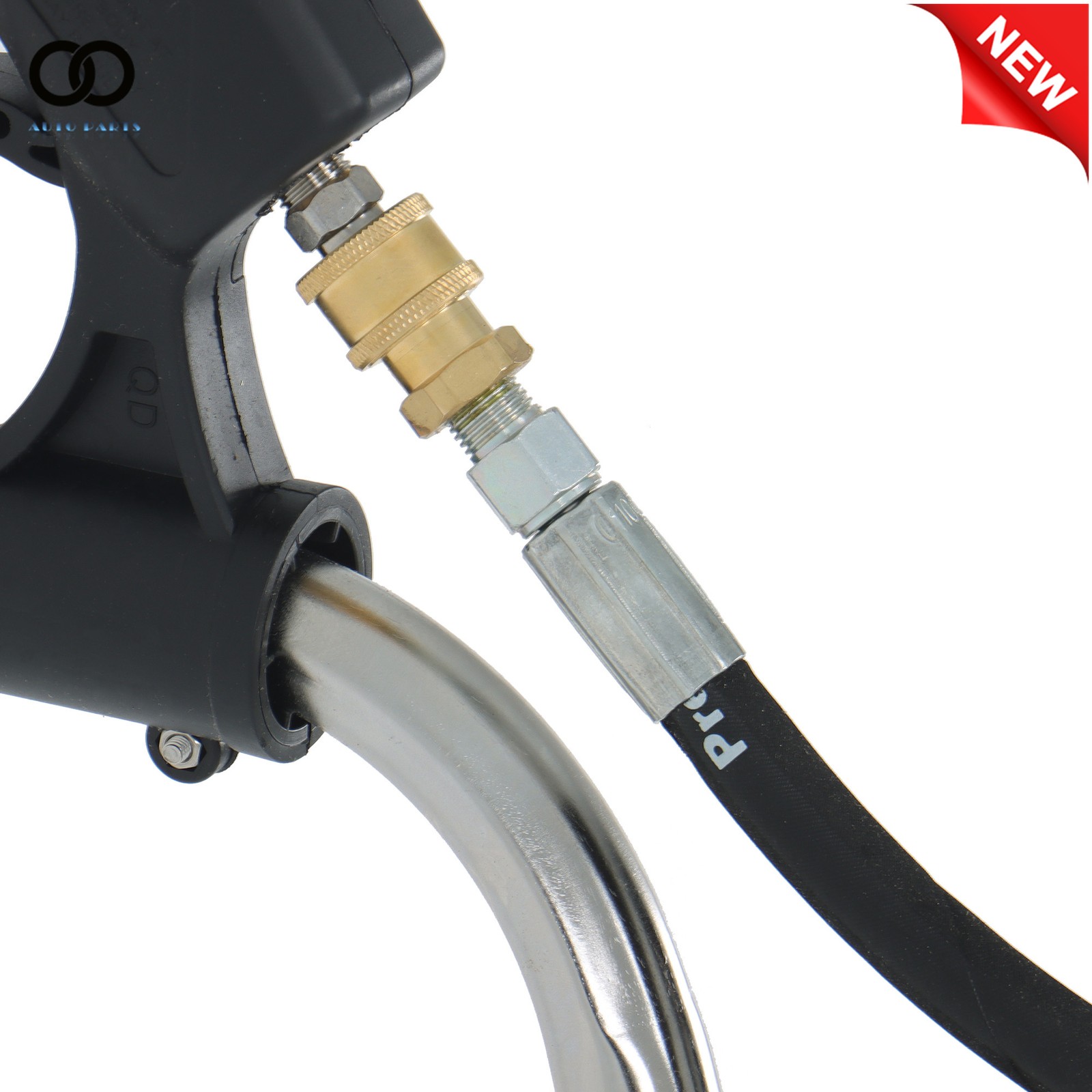 Dual Handle Quick Connect 6000PSI 18″ Pressure Washer Surface Cleaner w/ 4Wheels