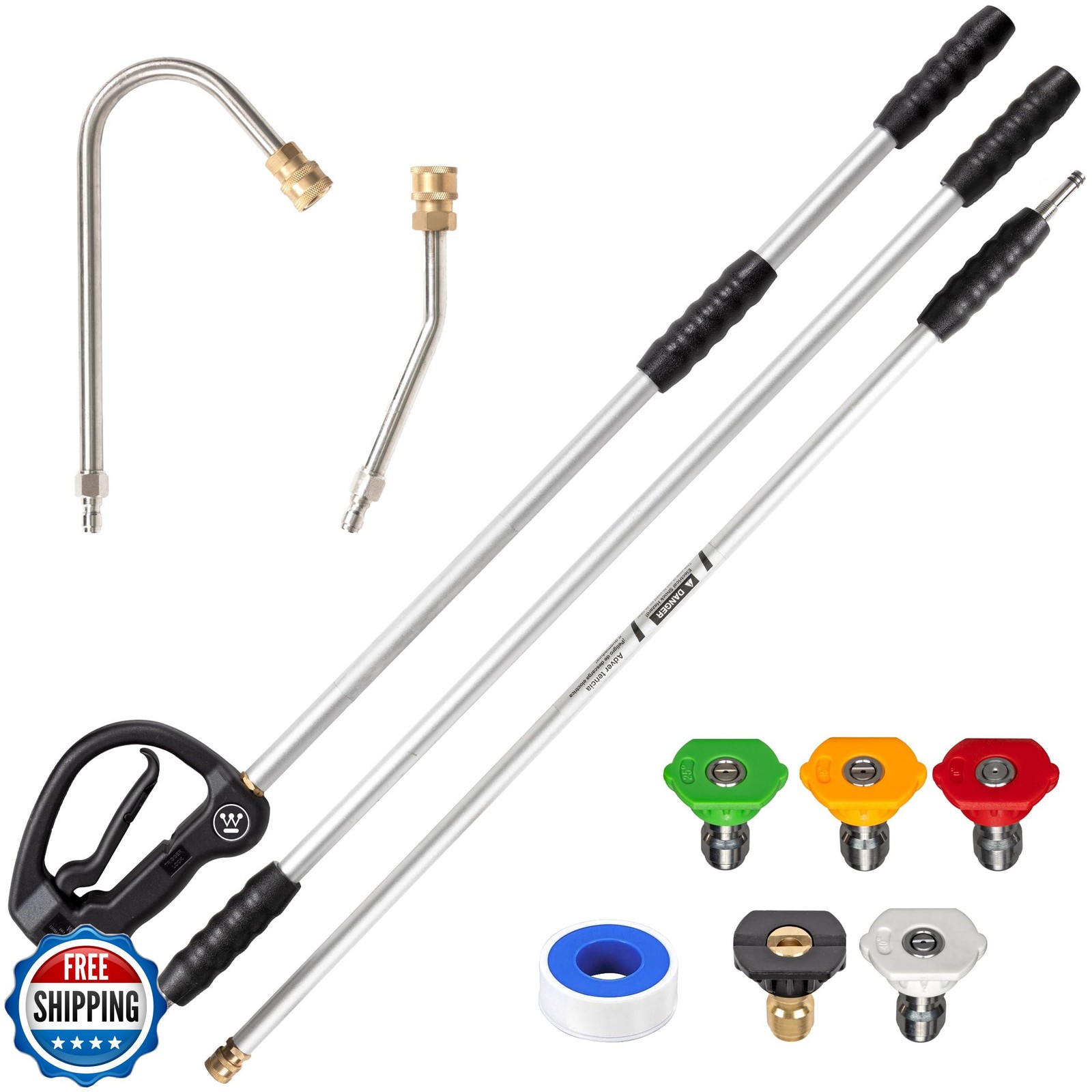 Westinghouse 9 Ft. Pressure Washer Extension Wand for Gas and Electric Pressu