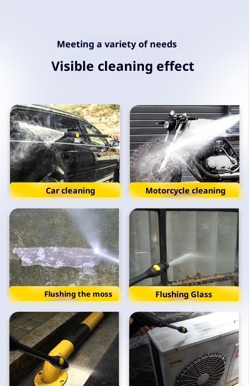 Car Wash Home-Use 220V High-Pressure Water Pump Powerful Cleaning Machine