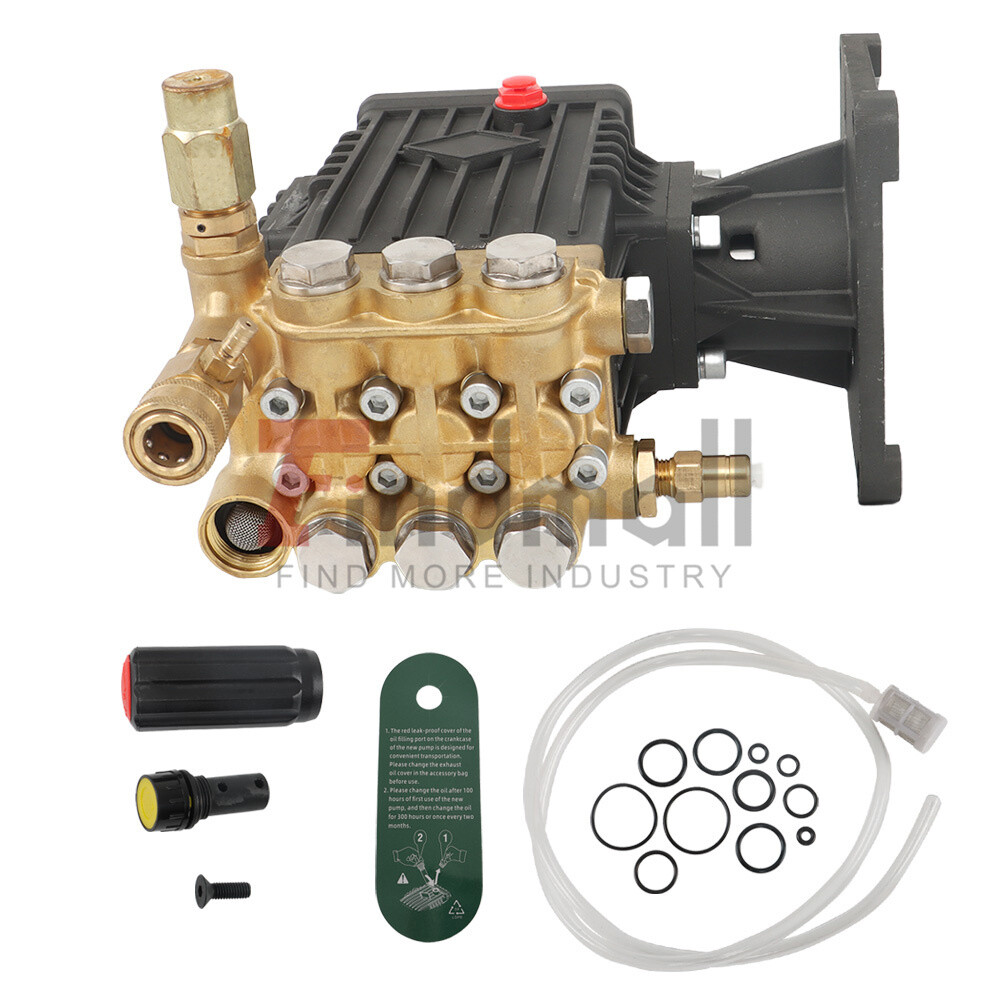 4400 psi Pressure Washer Pump Power Washer Pump 4 GPM 1″ Shaft Horizontal New