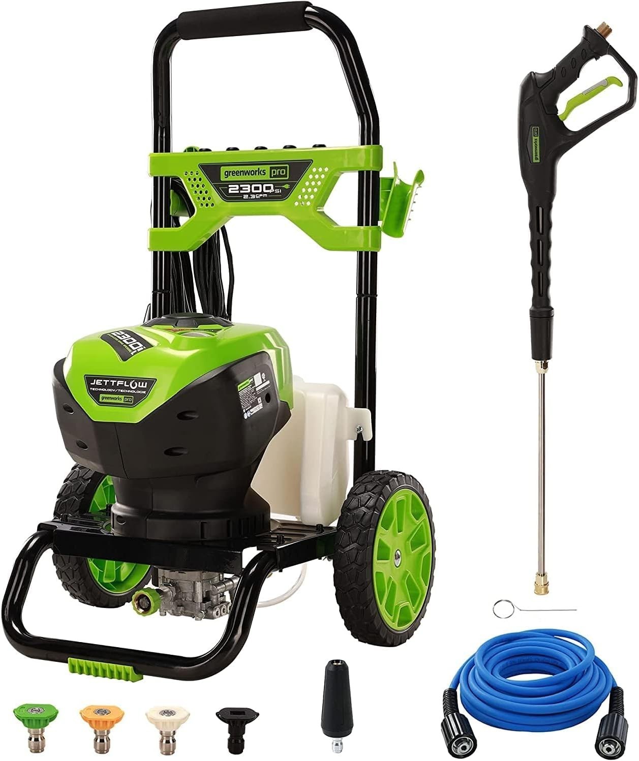 TruBrushless Electric Pressure Washer 2300 PSI, 2.3 GPM – Perfect for Homeowners